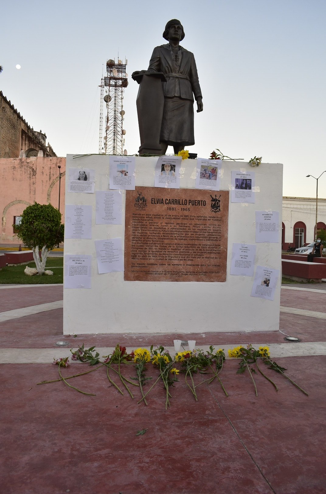 Violetas del Mayab, en memoria de la Monja Roja del Mayab, Elvia ...